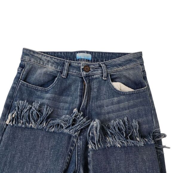 Show Me Your MuMu High Rise Blue Jeans - Picture 6 of 14